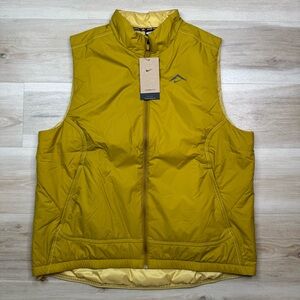 Nike Trail Prima Loft Vest Bronzine Black Therma-FIT FZ0001-716 Men's Large, XXL